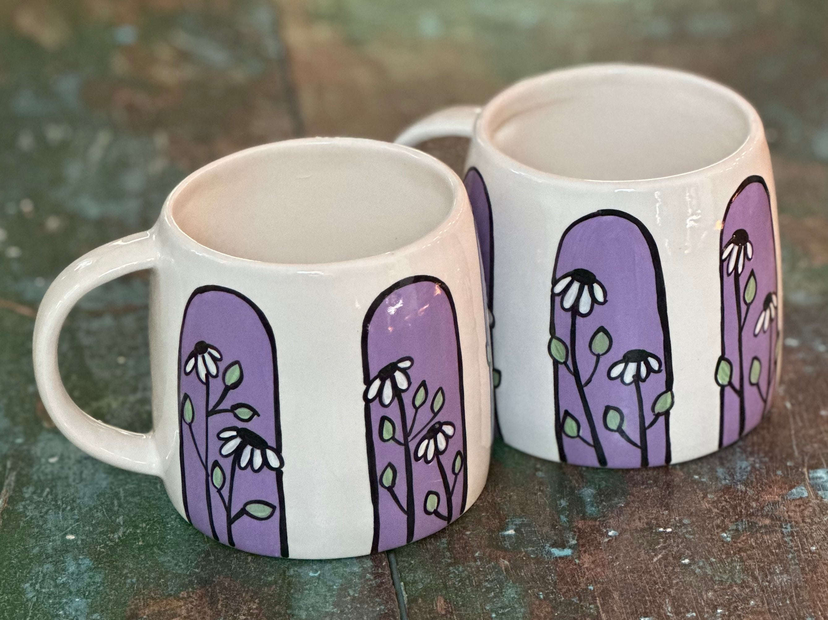 Handmade Abby Mug in Purple — Grand Fête